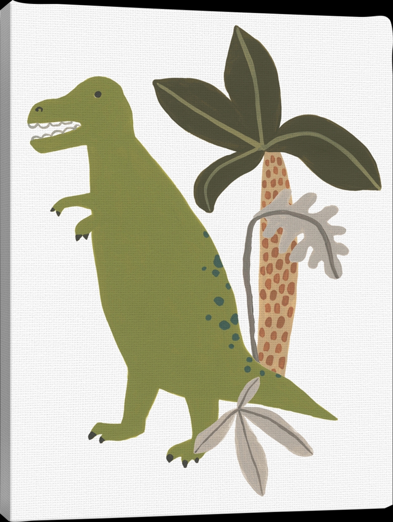 Kids Hungry T-Rex II White Artwork - Thumbnail - Image 1