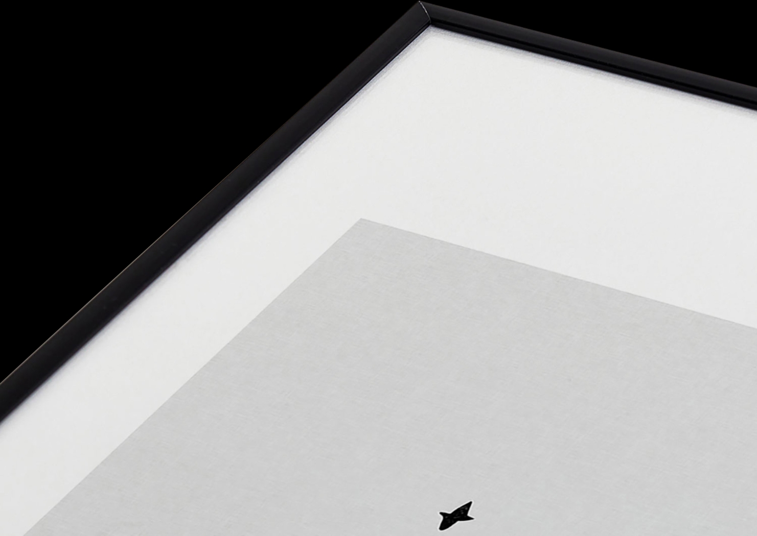 Kids In The Moonlight White Metal Framed Print - Thumbnail - Image 4