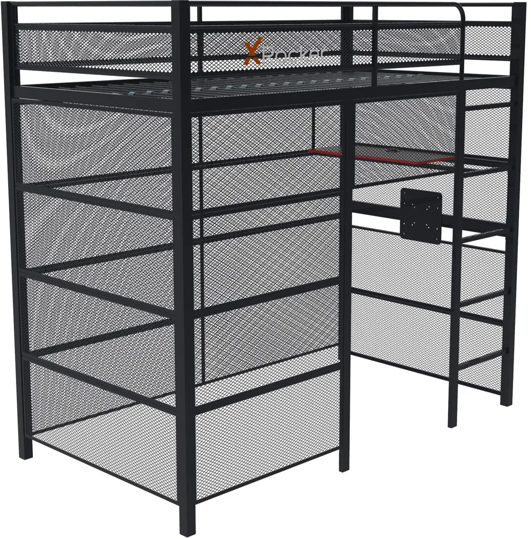 Kids In The Zone Black Gaming Bunk Bed - Thumbnail - Image 4