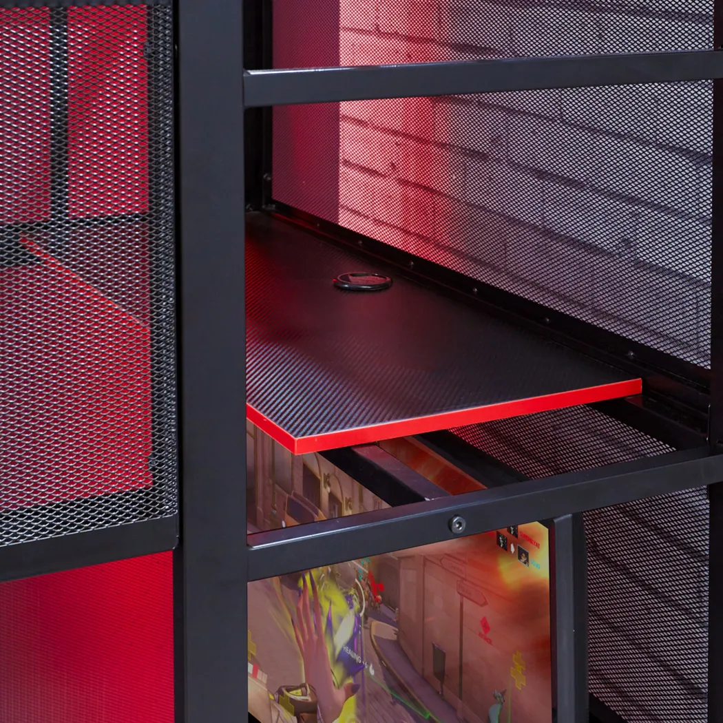 Kids In The Zone Black Gaming Bunk Bed - Thumbnail - Image 10