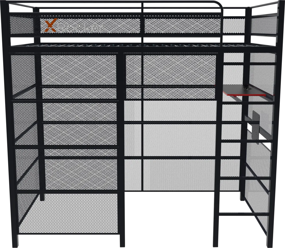 Kids In The Zone Black Gaming Bunk Bed - Thumbnail - Image 1