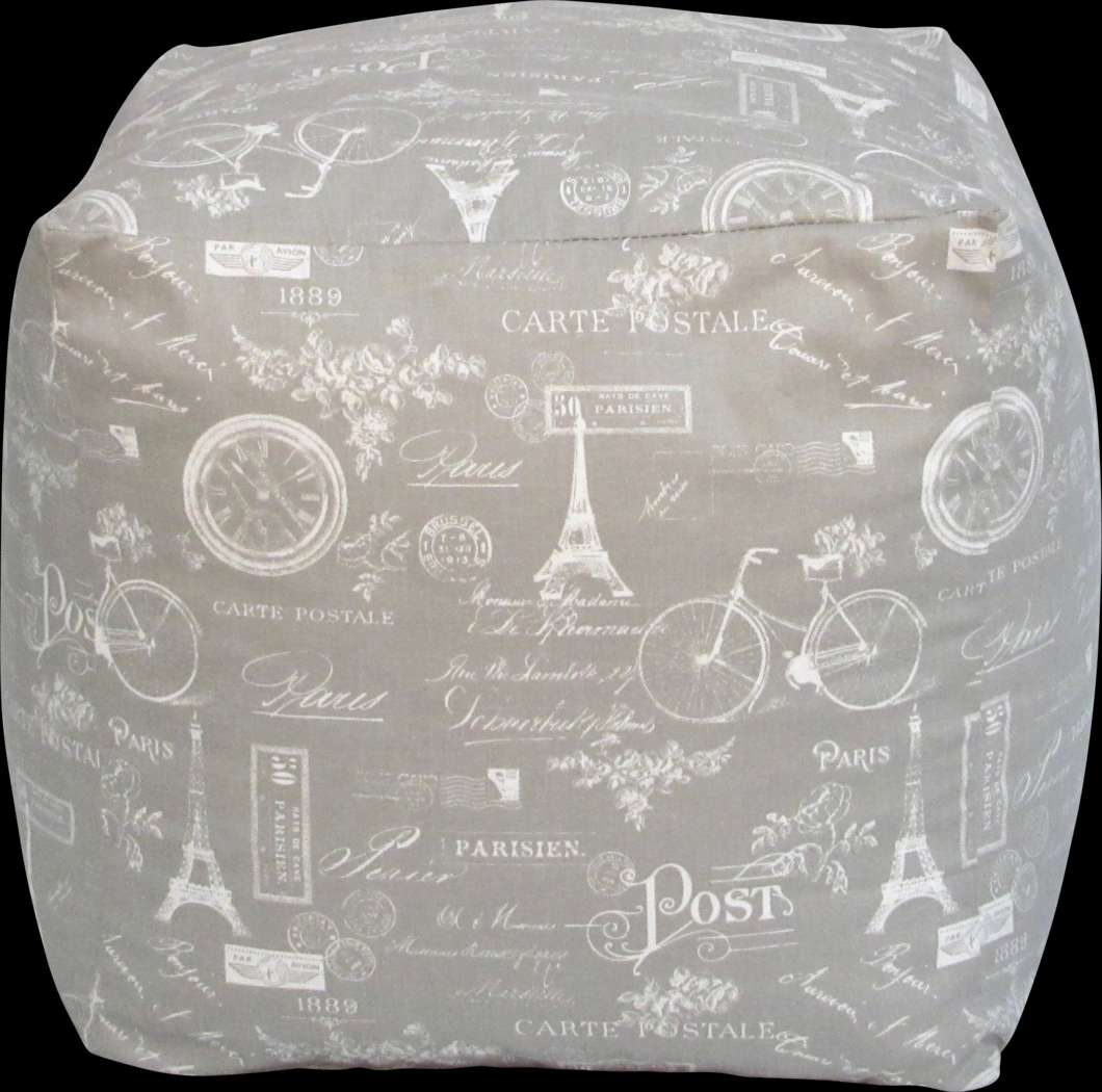 Kids Irmina Gray Small Poufette - Thumbnail - Image 1