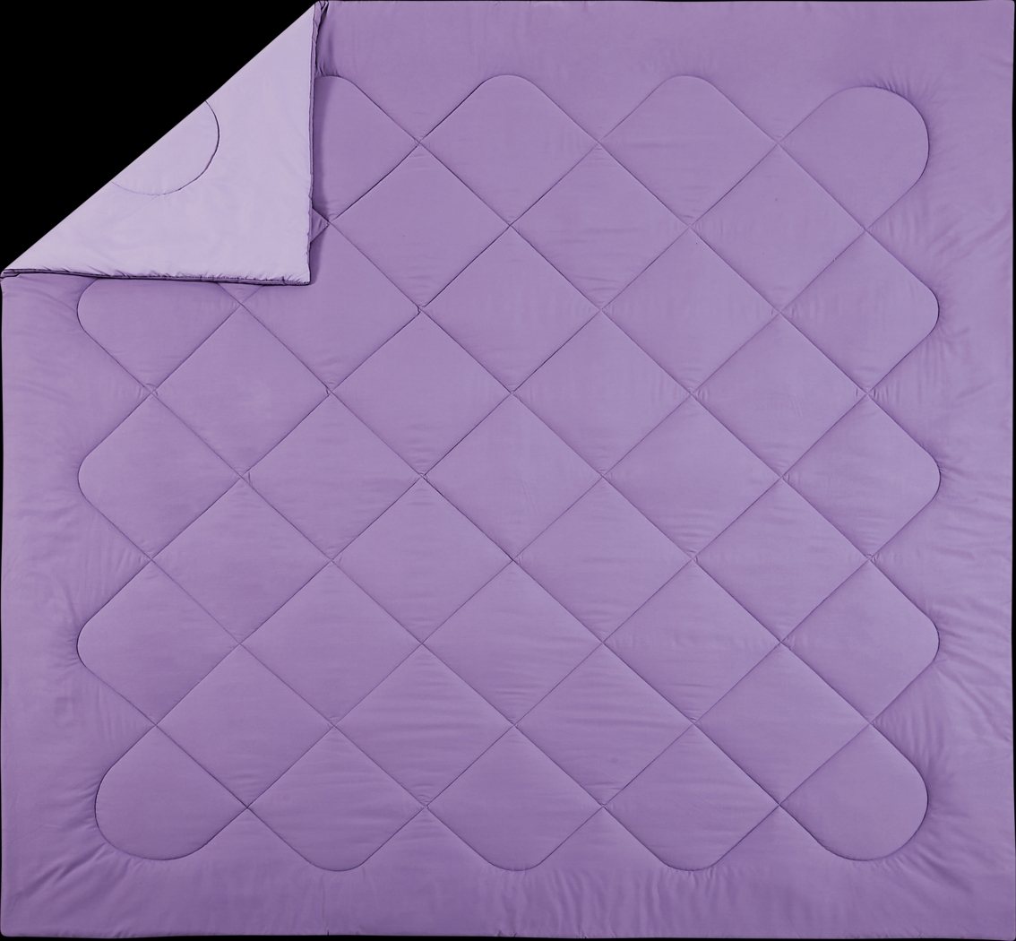 Kids Irys Purple 3 Pc Full/Queen Comforter Set - Thumbnail - Image 6