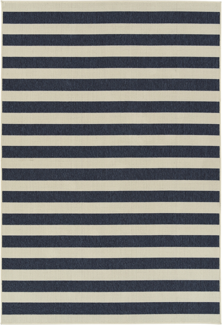 Kids Iskandor Navy 5' x 8' Rug - Thumbnail - Image 1