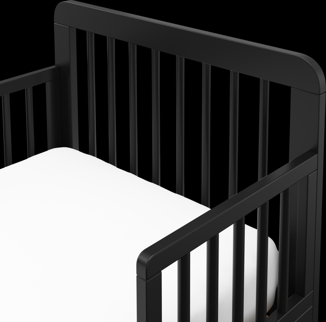 Kids Isoella Black Toddler Bed - Thumbnail - Image 4