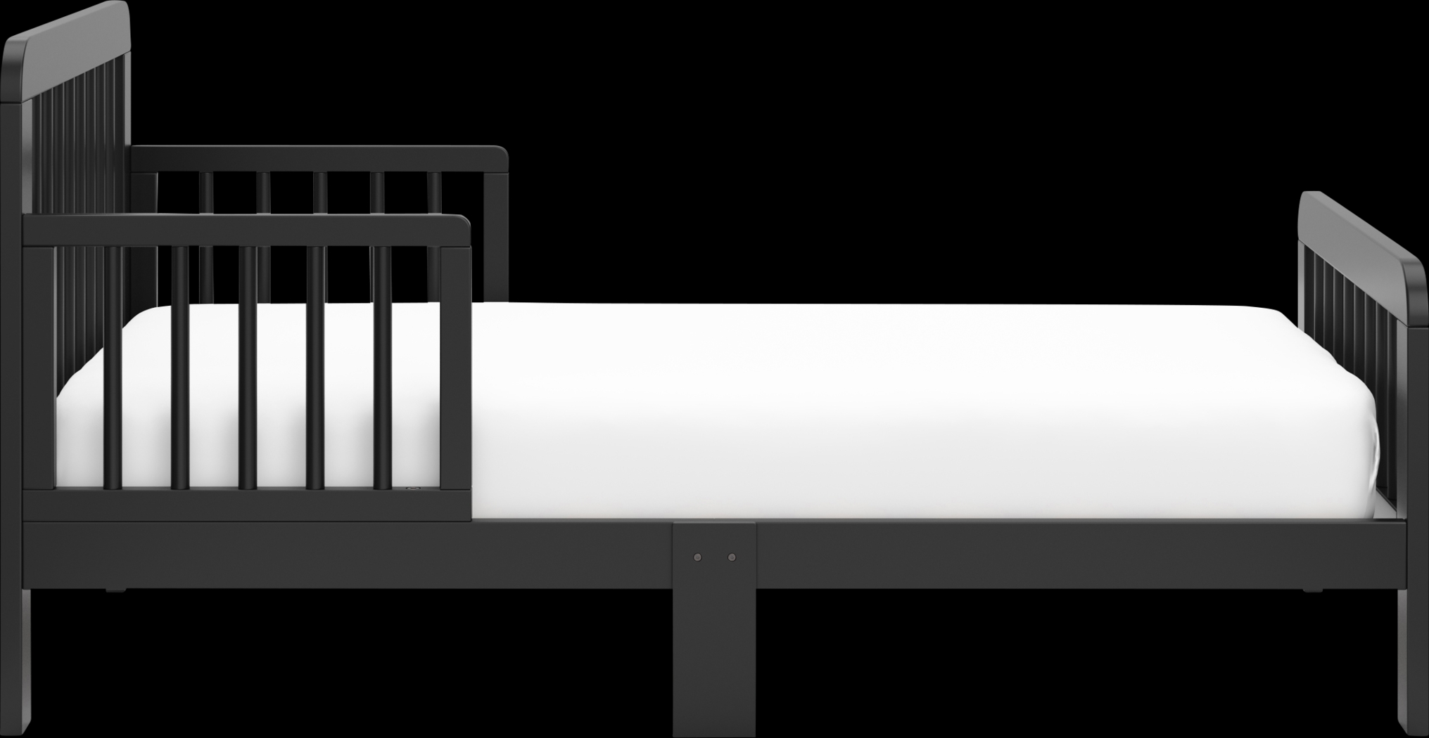 Kids Isoella Black Toddler Bed - Thumbnail - Image 5