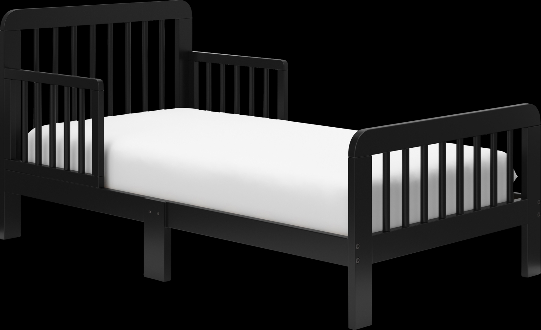 Kids Isoella Black Toddler Bed - Thumbnail - Image 6