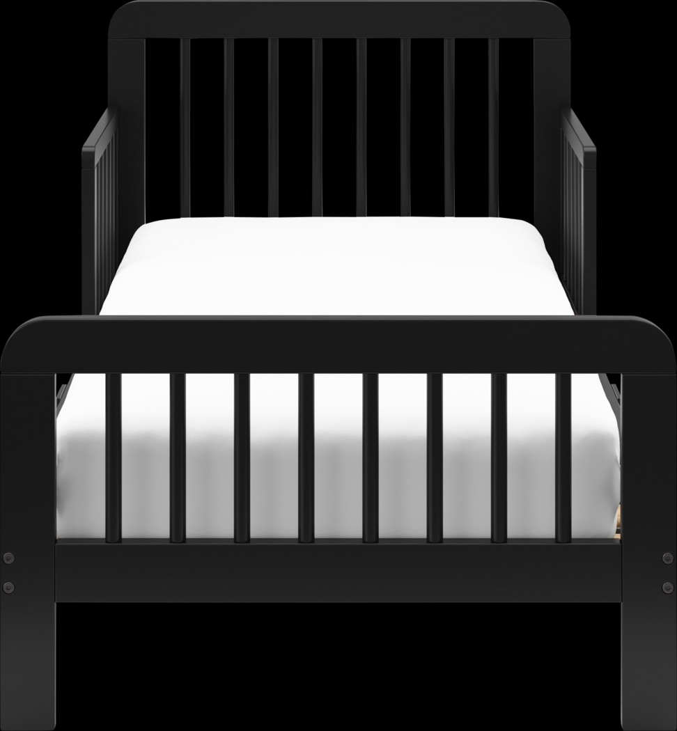Kids Isoella Black Toddler Bed - Thumbnail - Image 8