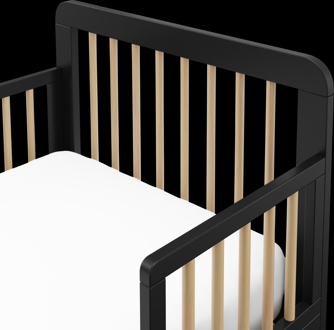 Kids Isoella Black Toddler Bed - Thumbnail - Image 5