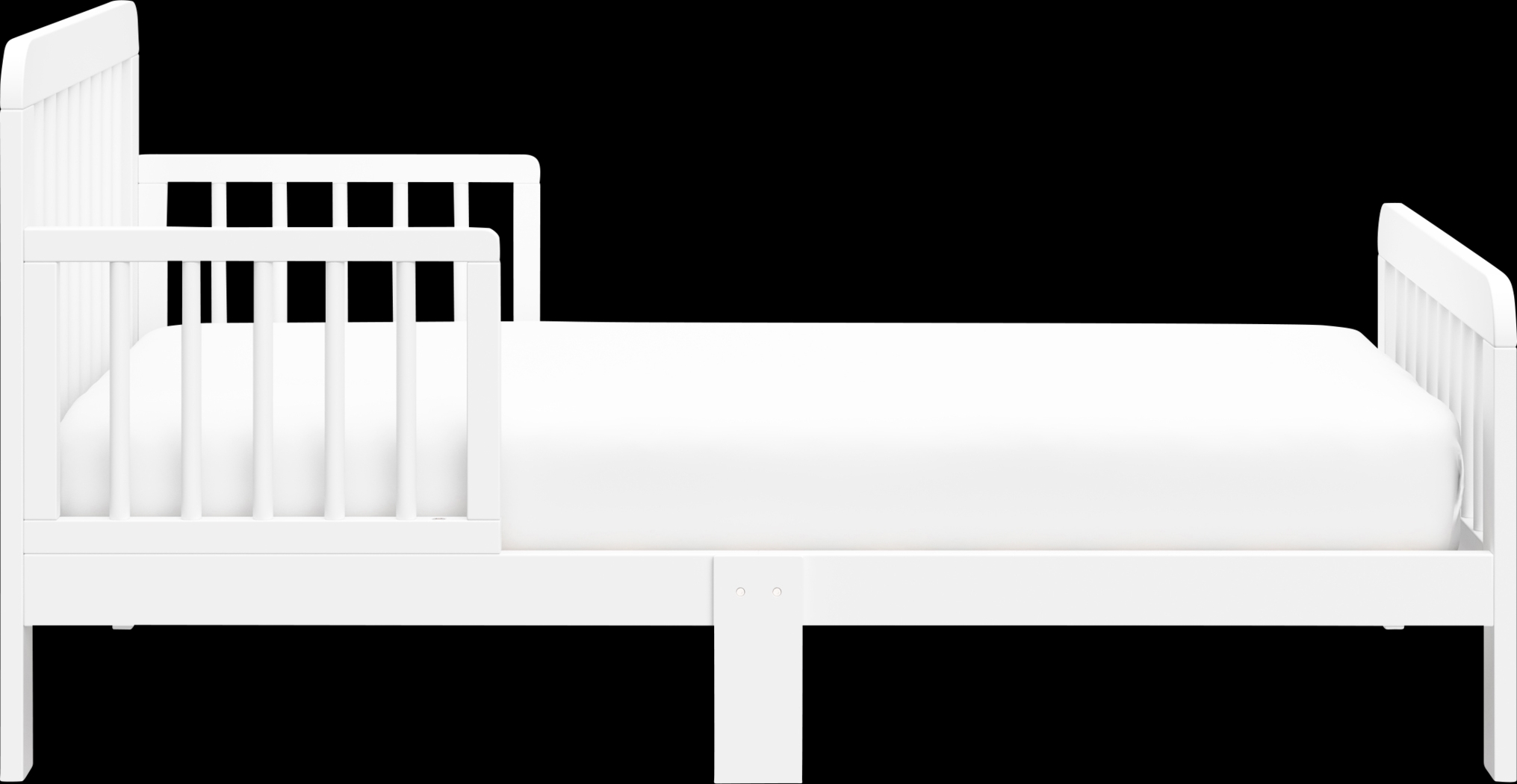 Kids Isoella White Toddler Bed - Thumbnail - Image 5