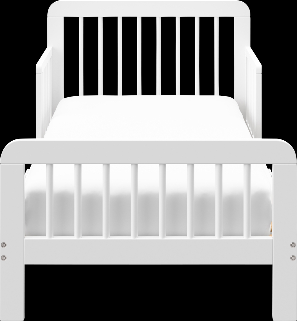 Kids Isoella White Toddler Bed - Thumbnail - Image 6