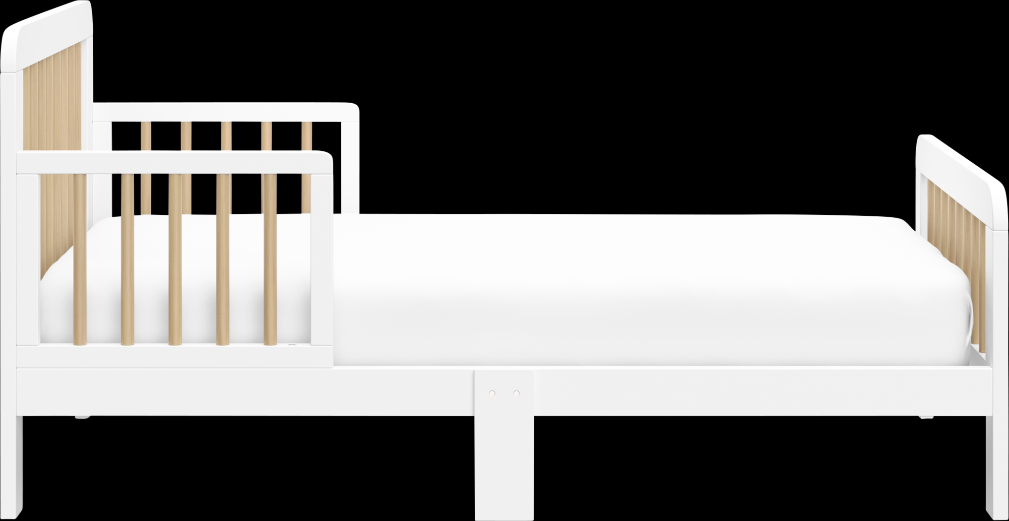 Kids Isoella White Toddler Bed - Thumbnail - Image 5