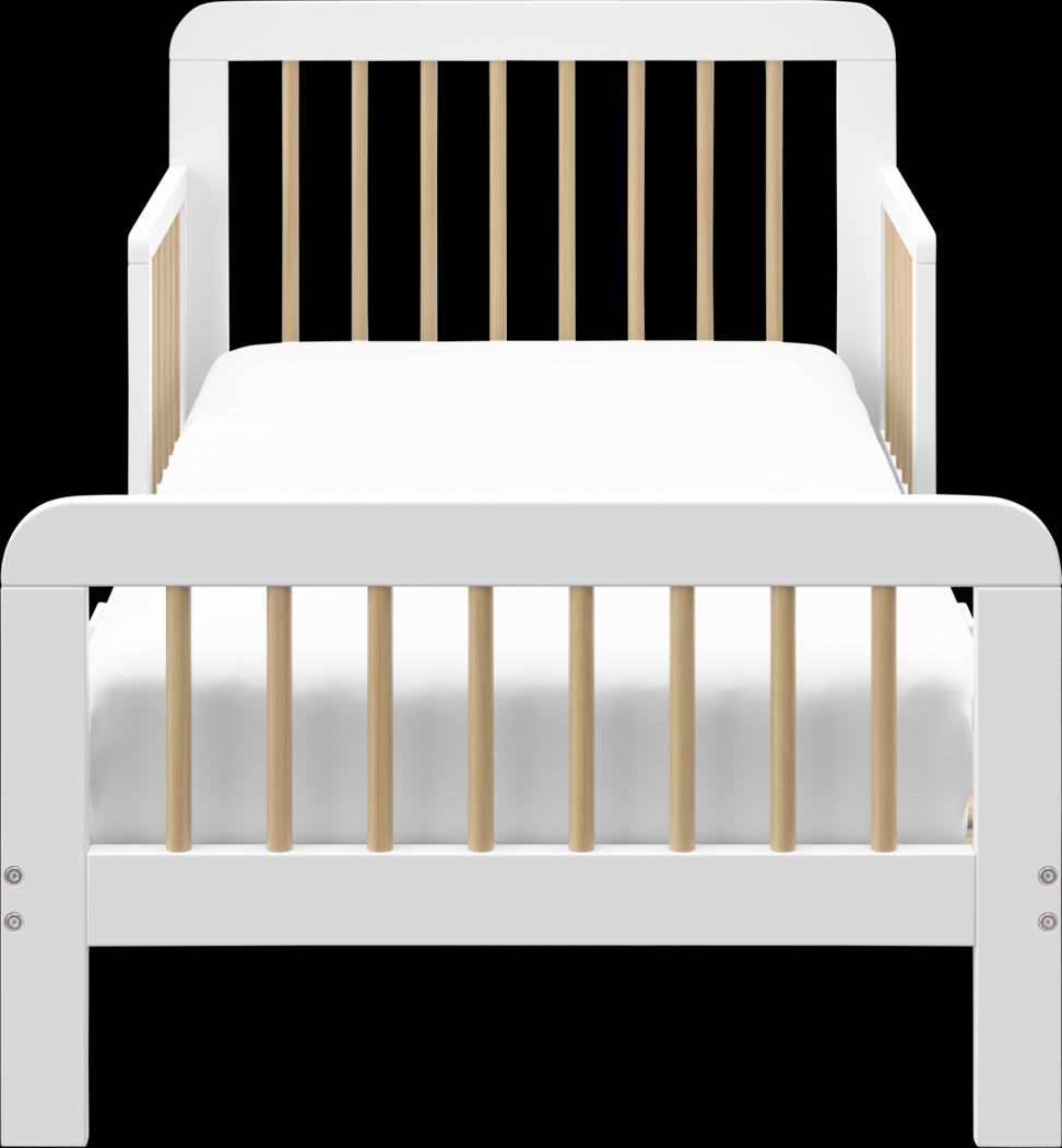 Kids Isoella White Toddler Bed - Thumbnail - Image 6
