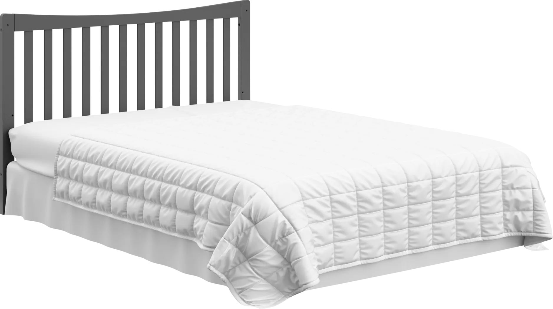 Kids Ithoria Gray Convertible Crib - Thumbnail - Image 9