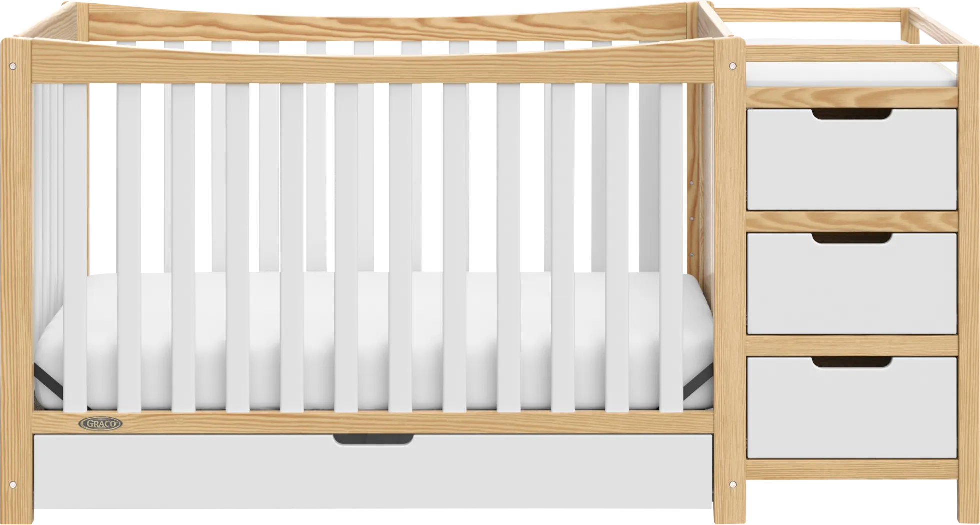 Kids Ithoria Natural Convertible Crib - Thumbnail - Image 3