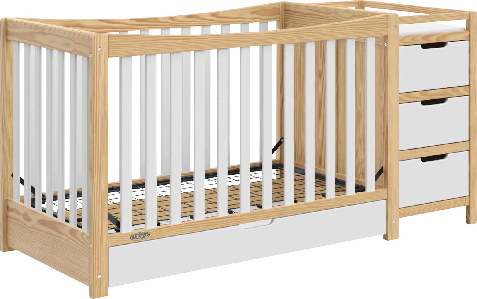Kids Ithoria Natural Convertible Crib - Thumbnail - Image 4