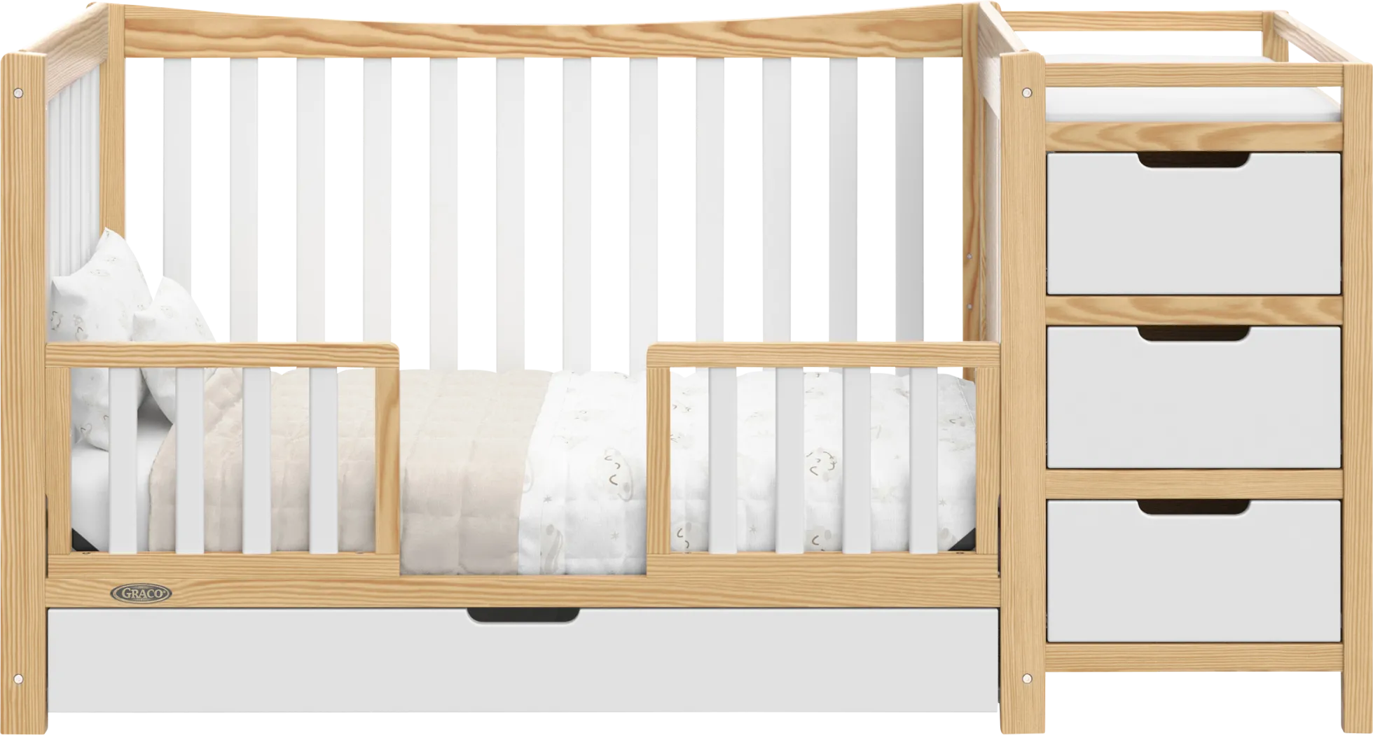 Kids Ithoria Natural Convertible Crib - Thumbnail - Image 7