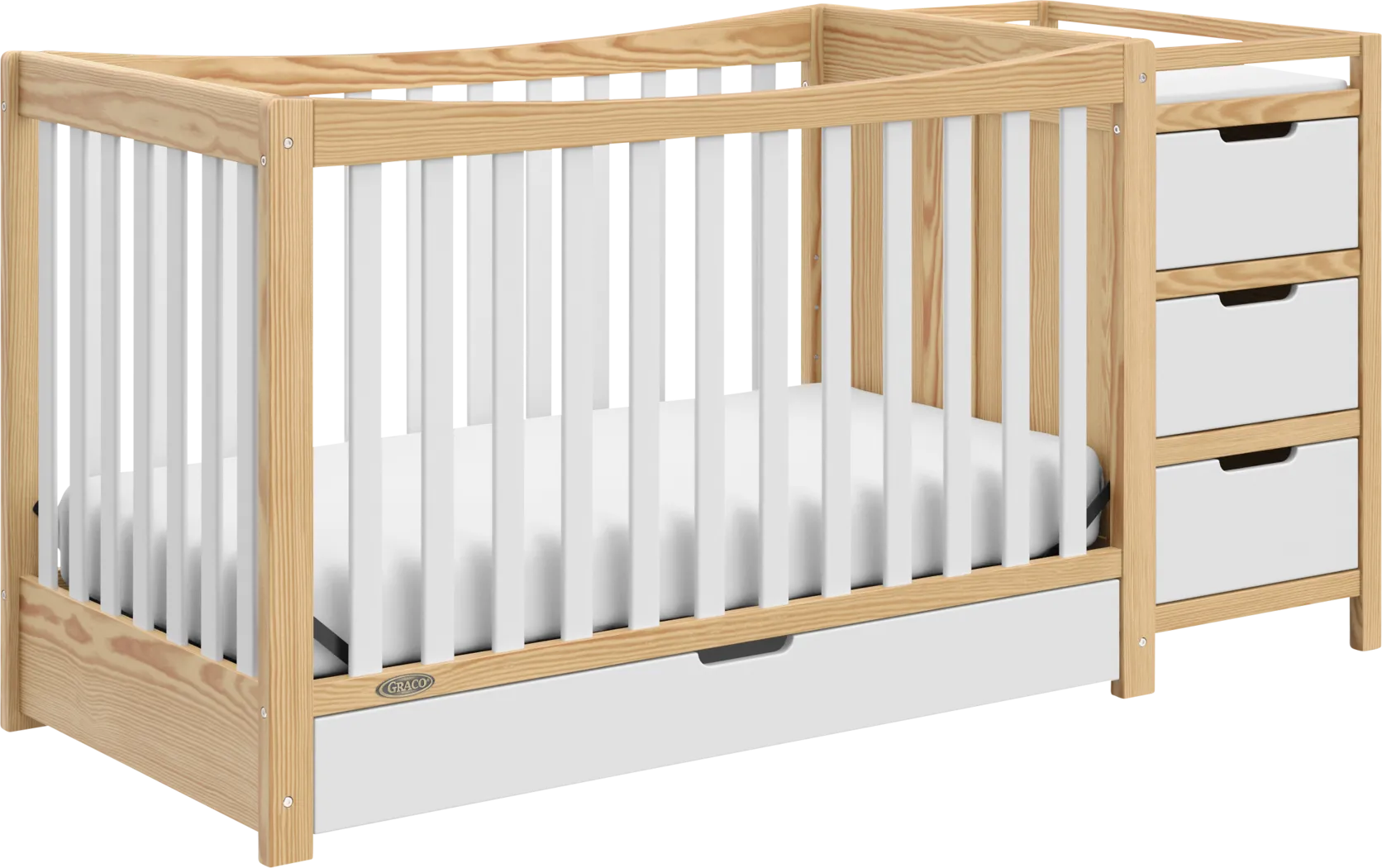 Kids Ithoria Natural Convertible Crib - Thumbnail - Image 1