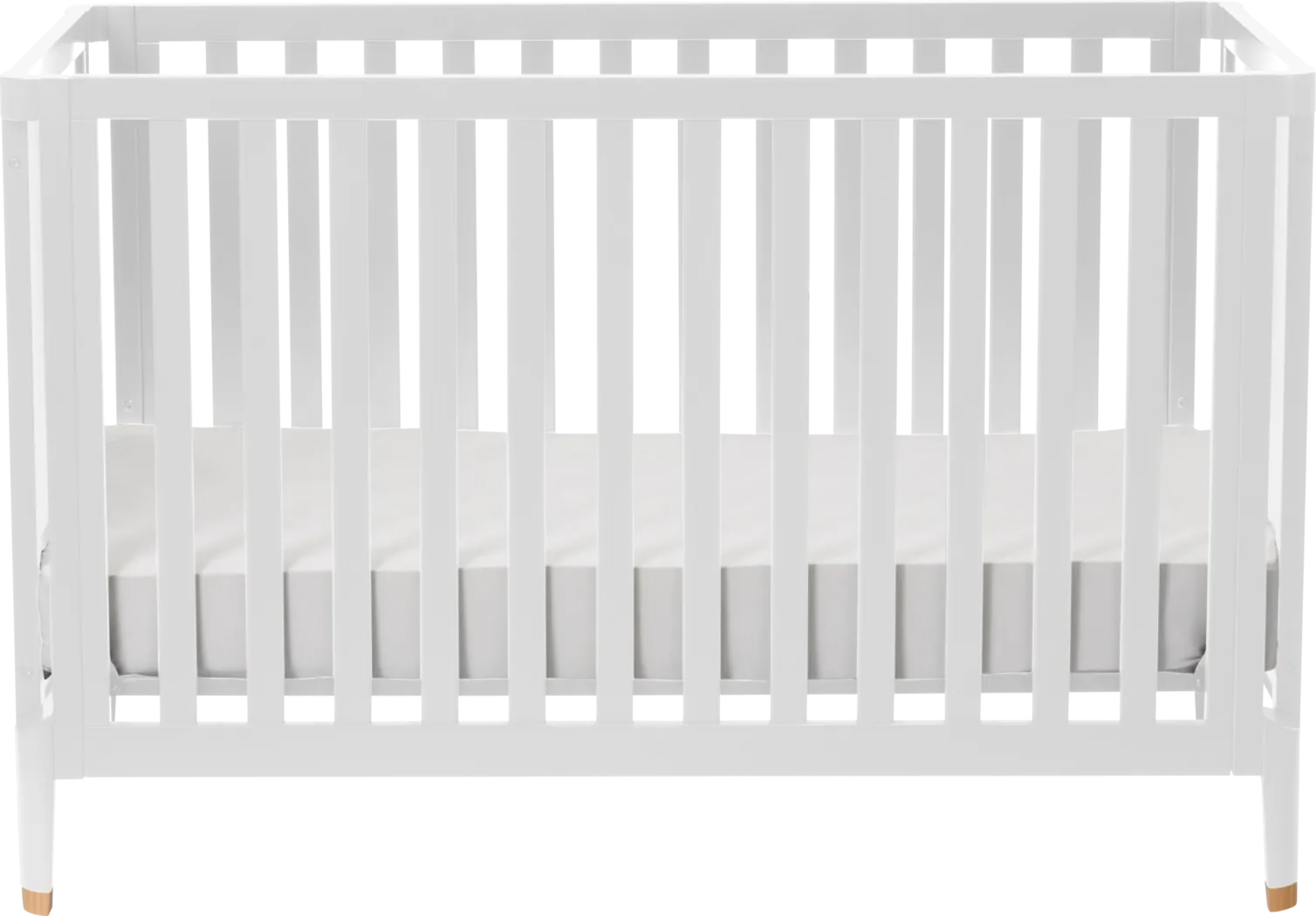 Kids Ivodu White Convertible Crib - Thumbnail - Image 5