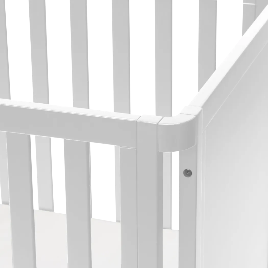 Kids Ivodu White Convertible Crib - Thumbnail - Image 7