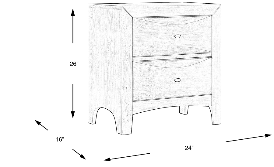 Dimension Image. Please refer to the Dimension Tab on this page for dimension details.