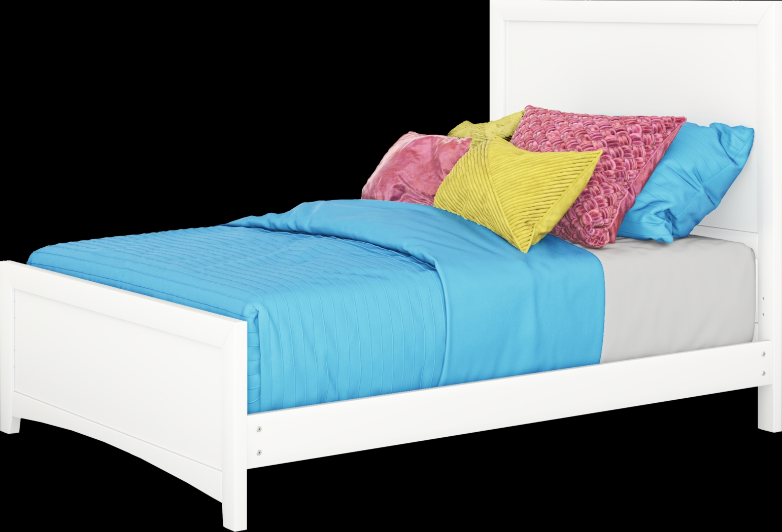 Kids Ivy League 2.0 White Full Panel Bedroom - Thumbnail - Image 2