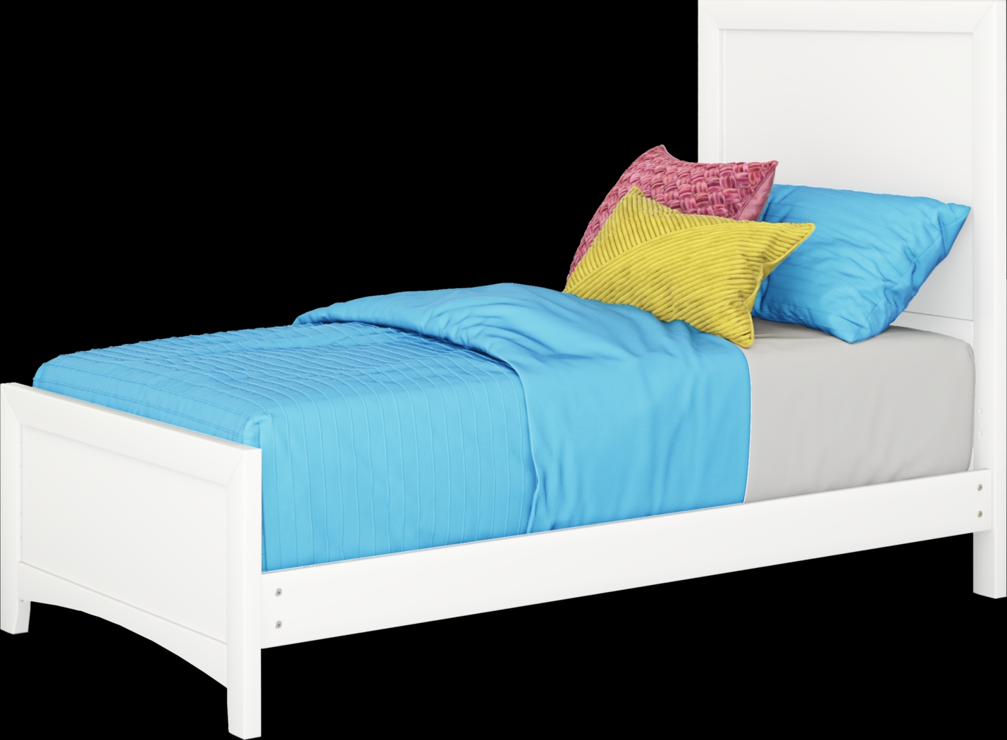 Kids Ivy League 2.0 White Twin Panel Bedroom - Thumbnail - Image 3