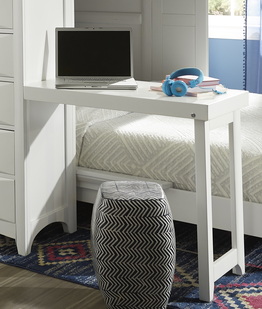Kids Ivy League 2.0 White Desk Attachment - Thumbnail - Image 1