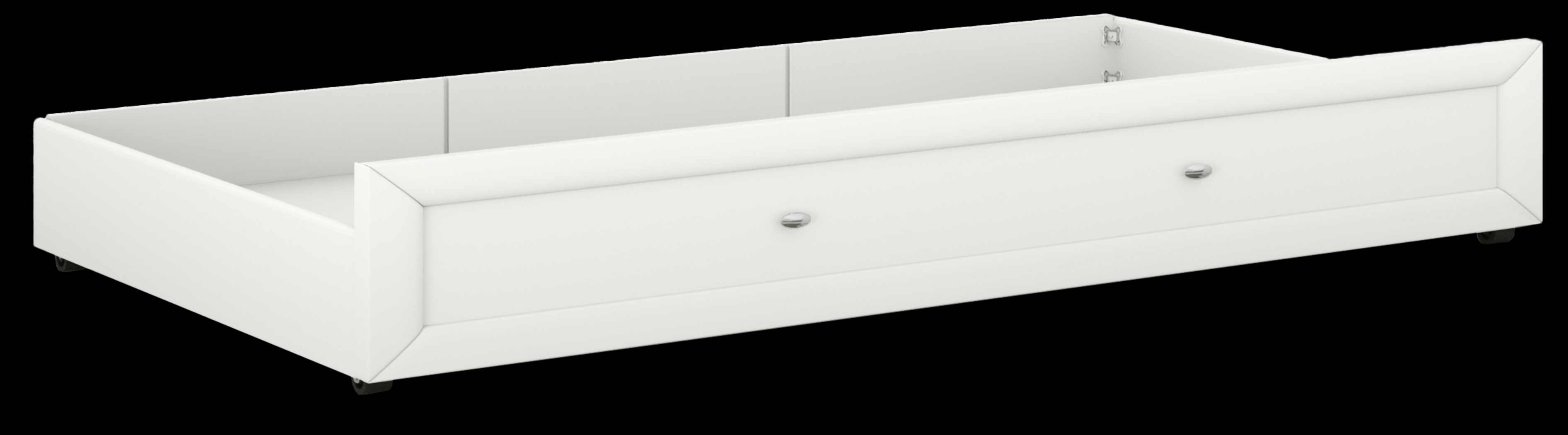 Kids Ivy League 2.0 White Twin Storage Trundle - Thumbnail - Image 1