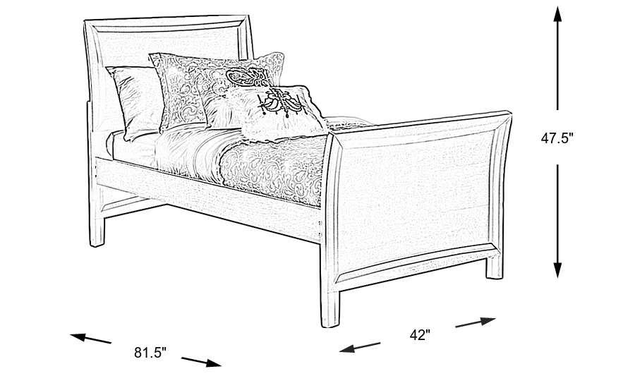 Dimension Image. Please refer to the Dimension Tab on this page for dimension details.