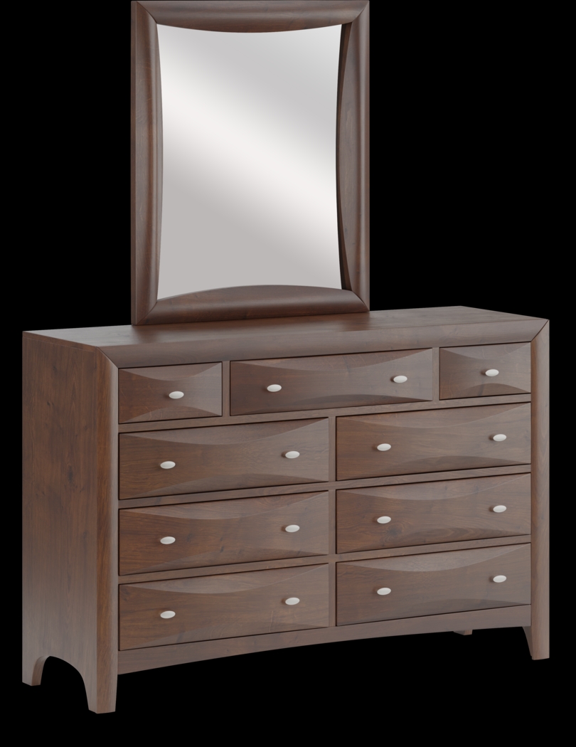 Kids Ivy League Cherry Dresser Mirror Set - Thumbnail - Image 1