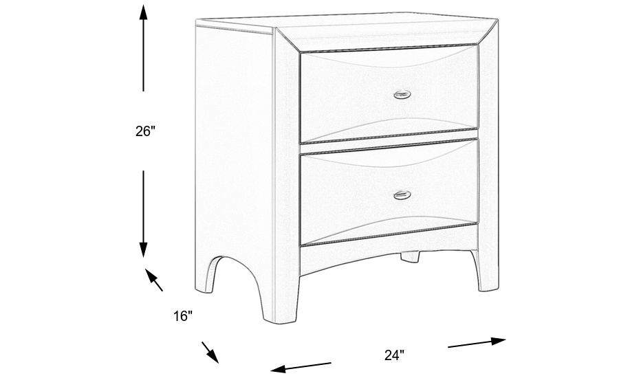Dimension Image. Please refer to the Dimension Tab on this page for dimension details.