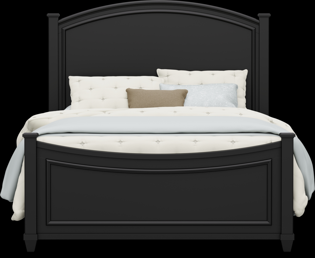 Kids Jaclyn Lane Black Full Panel Bed - Thumbnail - Image 3