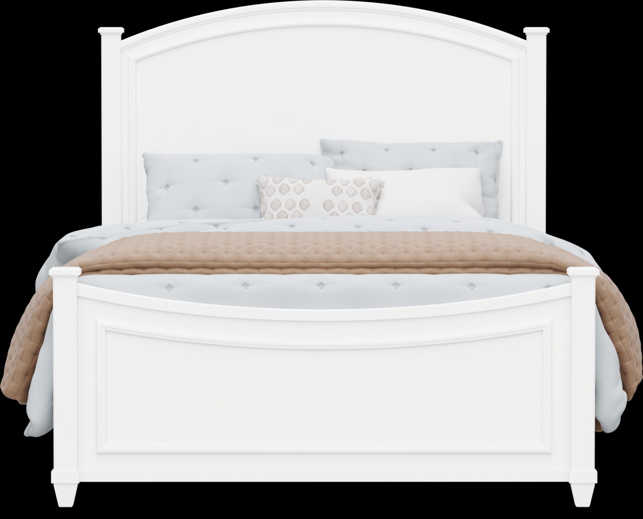 Kids Jaclyn Lane White Full Panel Bedroom - Thumbnail - Image 3