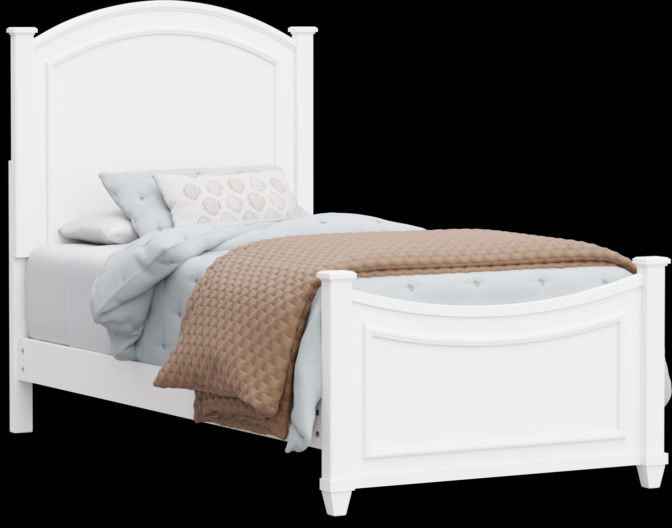 Kids Jaclyn Lane White Twin Panel Bedroom - Thumbnail - Image 2