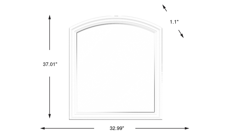 Dimension Image. Please refer to the Dimension Tab on this page for dimension details.