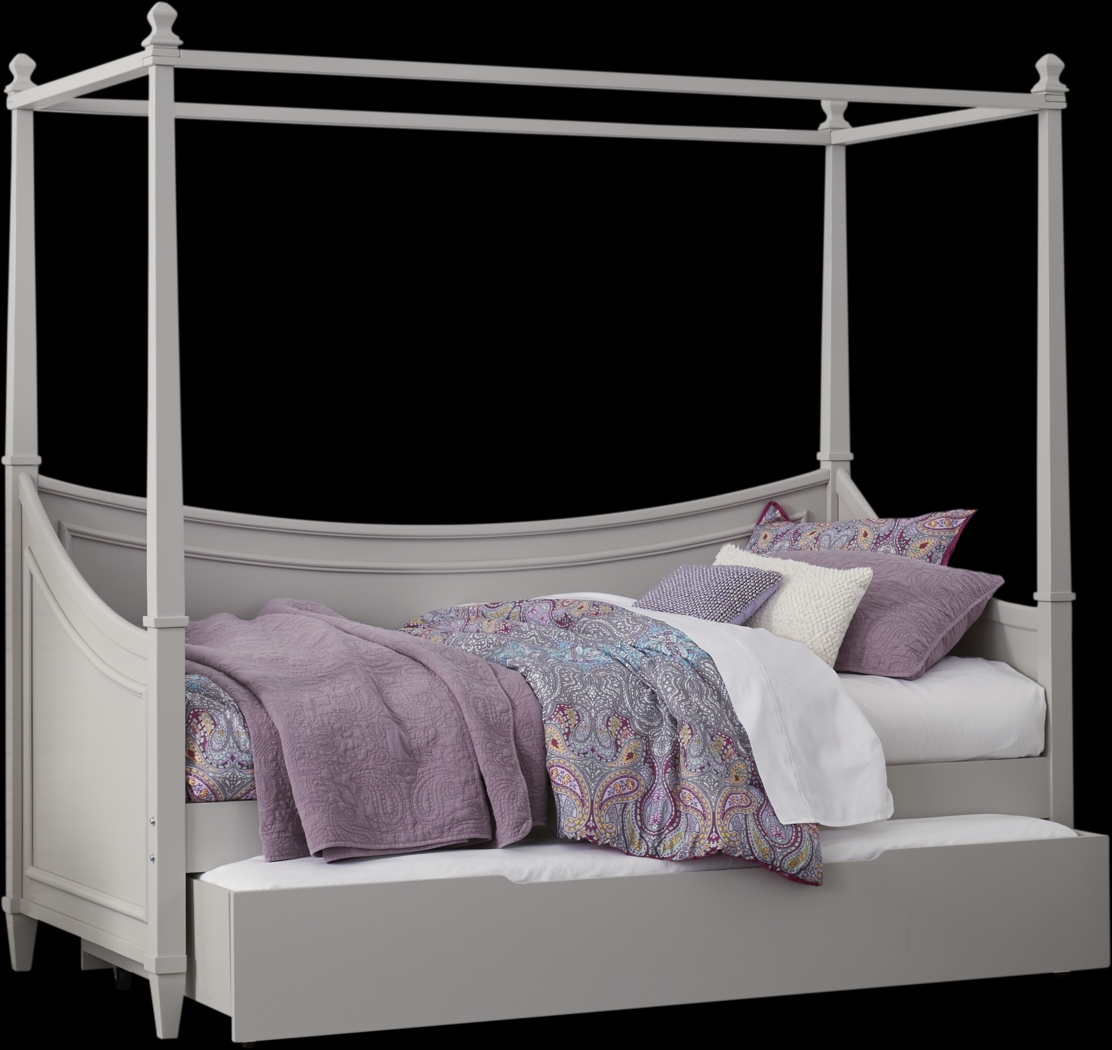 Kids Jaclyn Place Gray Twin Canopy Daybed - Thumbnail - Image 3