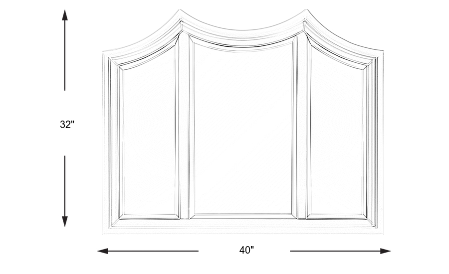 Dimension Image. Please refer to the Dimension Tab on this page for dimension details.