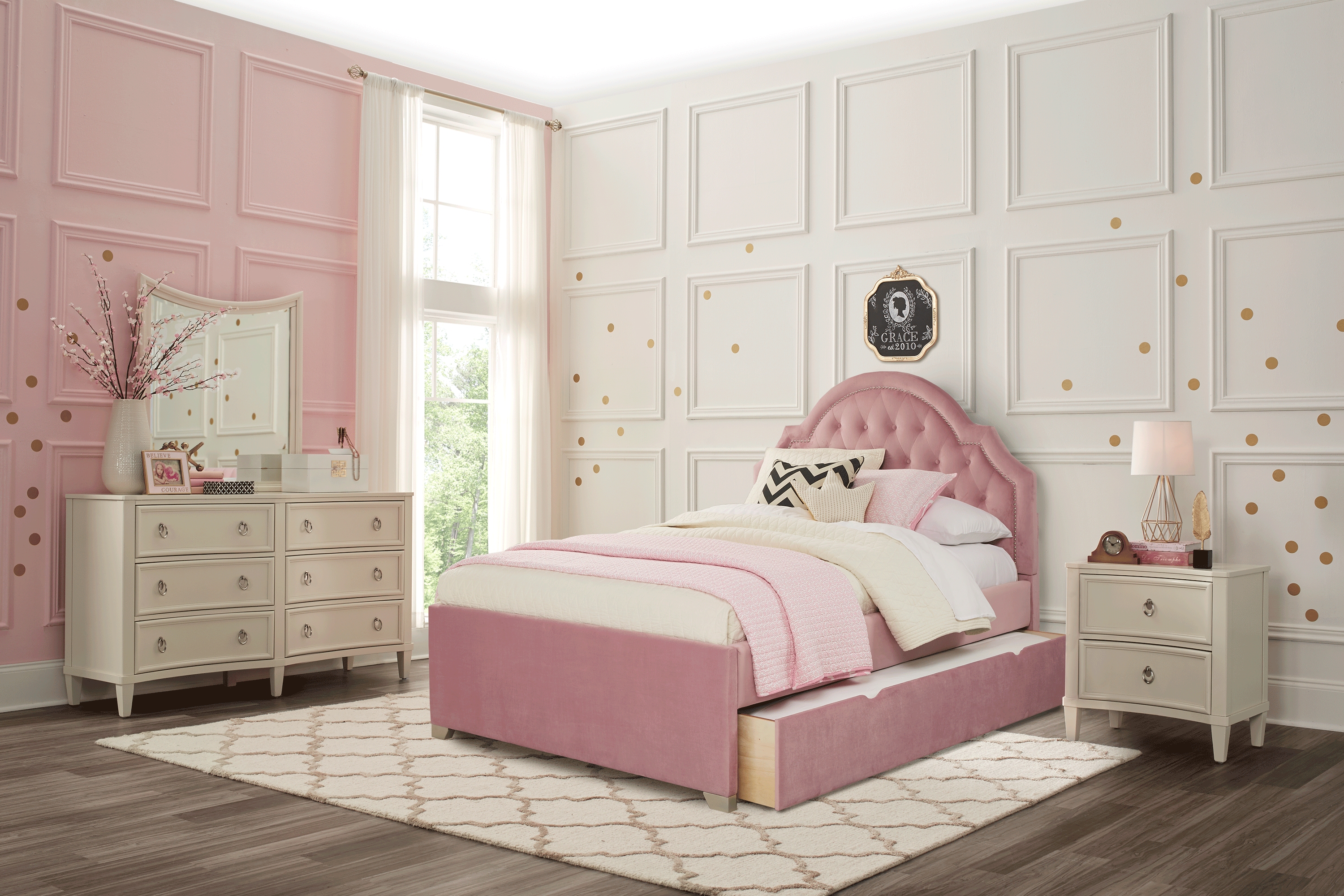 Kids Jaclyn Place Ivory Dresser - Thumbnail - Image 2
