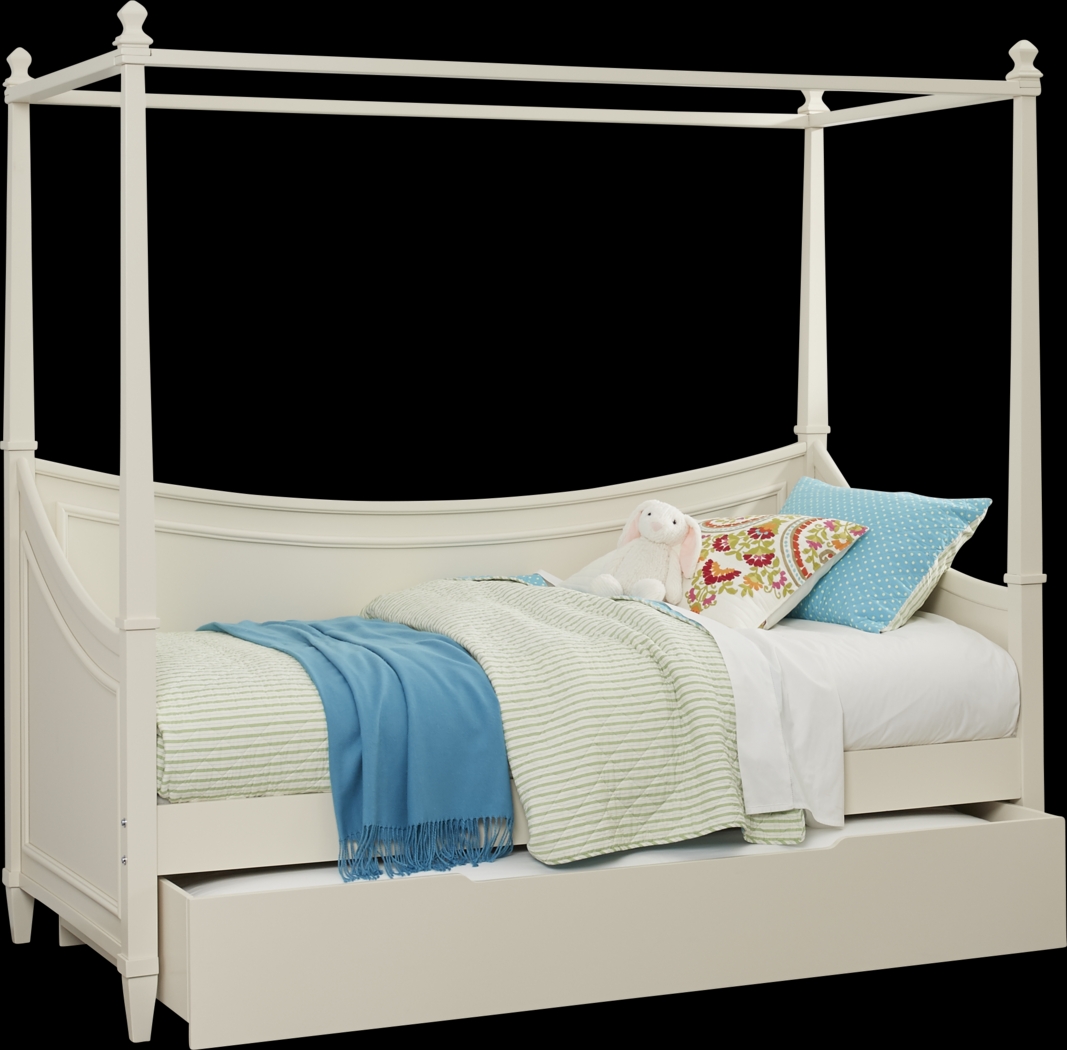 Kids Jaclyn Place Ivory Twin Canopy Daybed - Thumbnail - Image 4