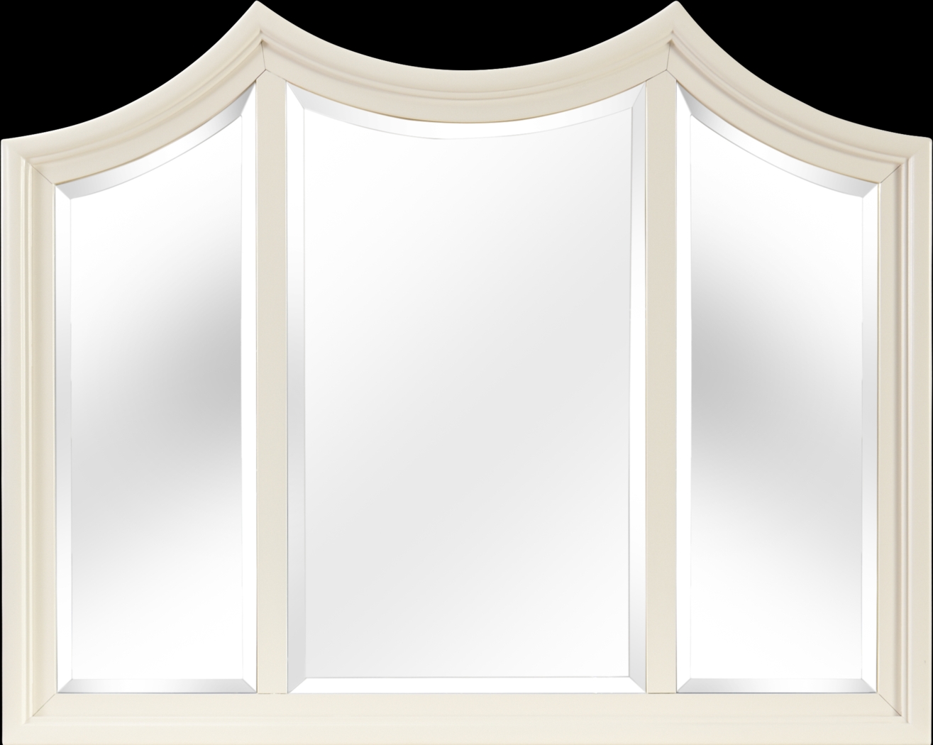 Kids Jaclyn Place Ivory Vanity Mirror - Thumbnail - Image 1