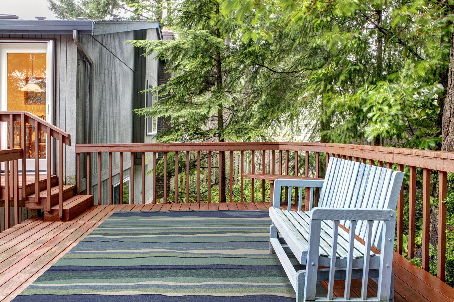 Kids Jaelynne Turquoise 5' x 7'6 Rug - Thumbnail - Image 5