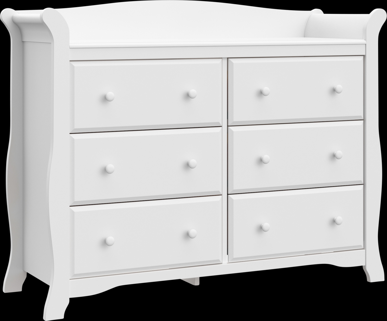 Kids Jaice White 6 Drawer Dresser - Thumbnail - Image 1