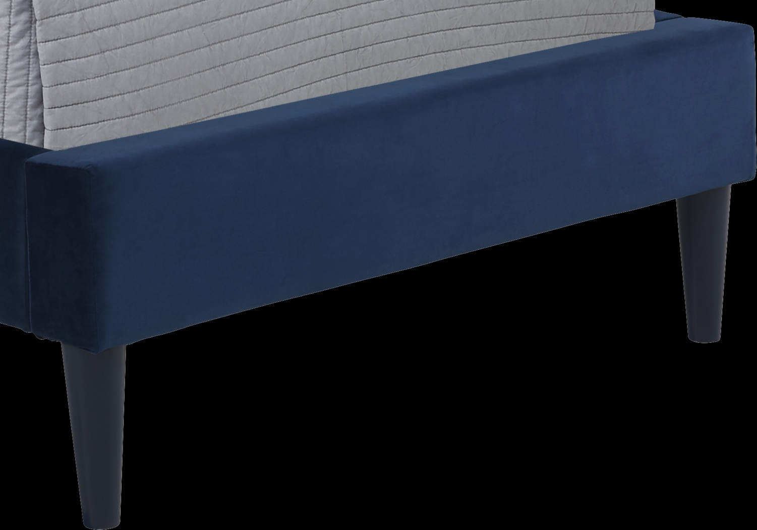 Kids Ivy League 2.0 Walnut Bedroom with Jaidyn Blue Twin Upholstered Bed - Thumbnail - Image 5