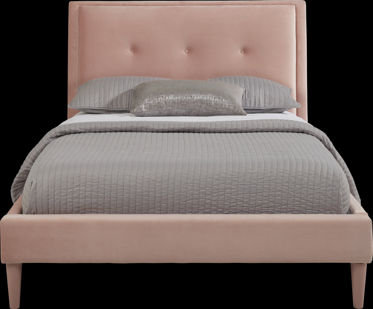 Kids Ivy League 2.0 White 5 Pc Bedroom with Jaidyn Pink Full Upholstered Bed - Thumbnail - Image 3