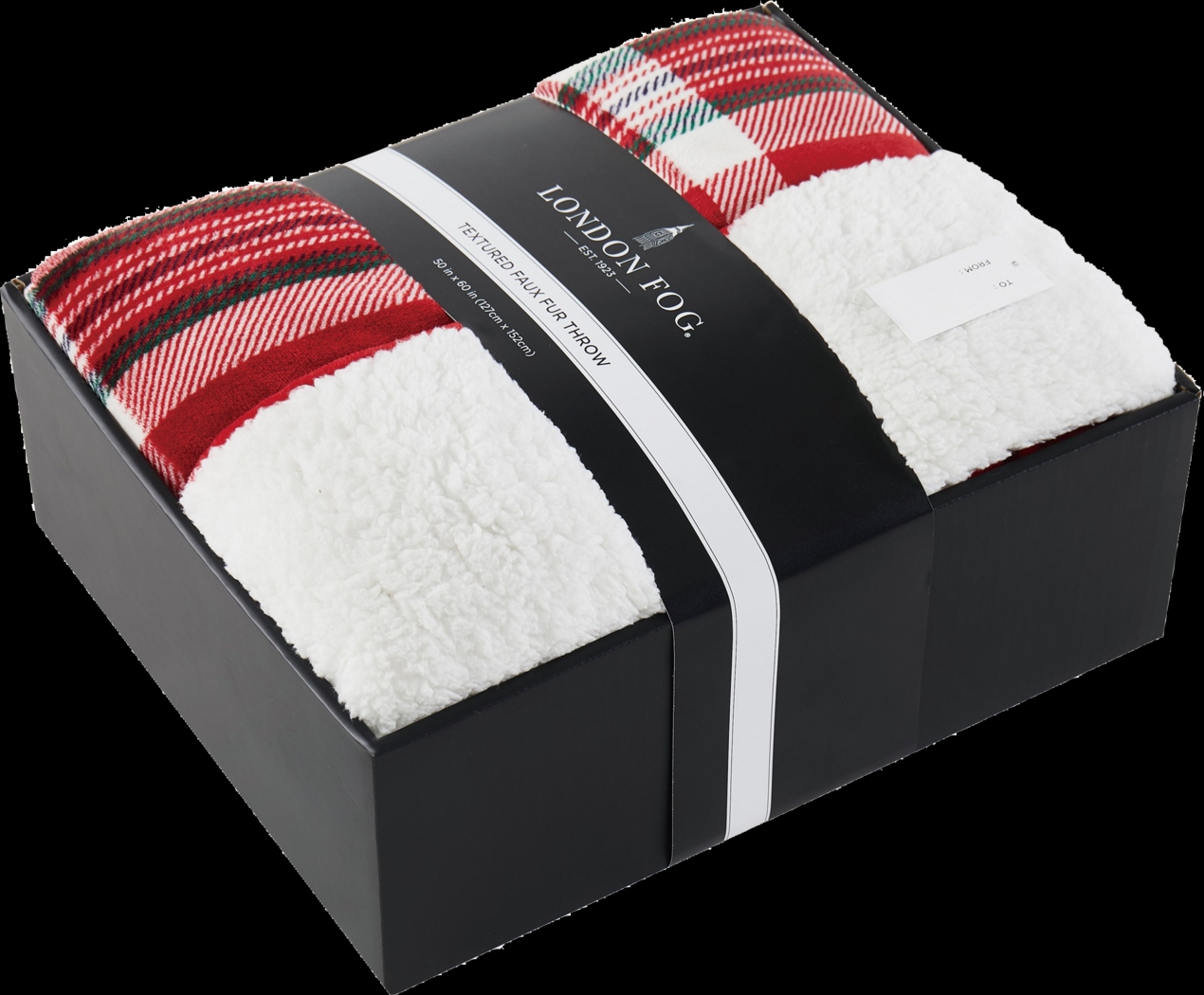 Kids Jakov Red Faux Fur Throw - Thumbnail - Image 5