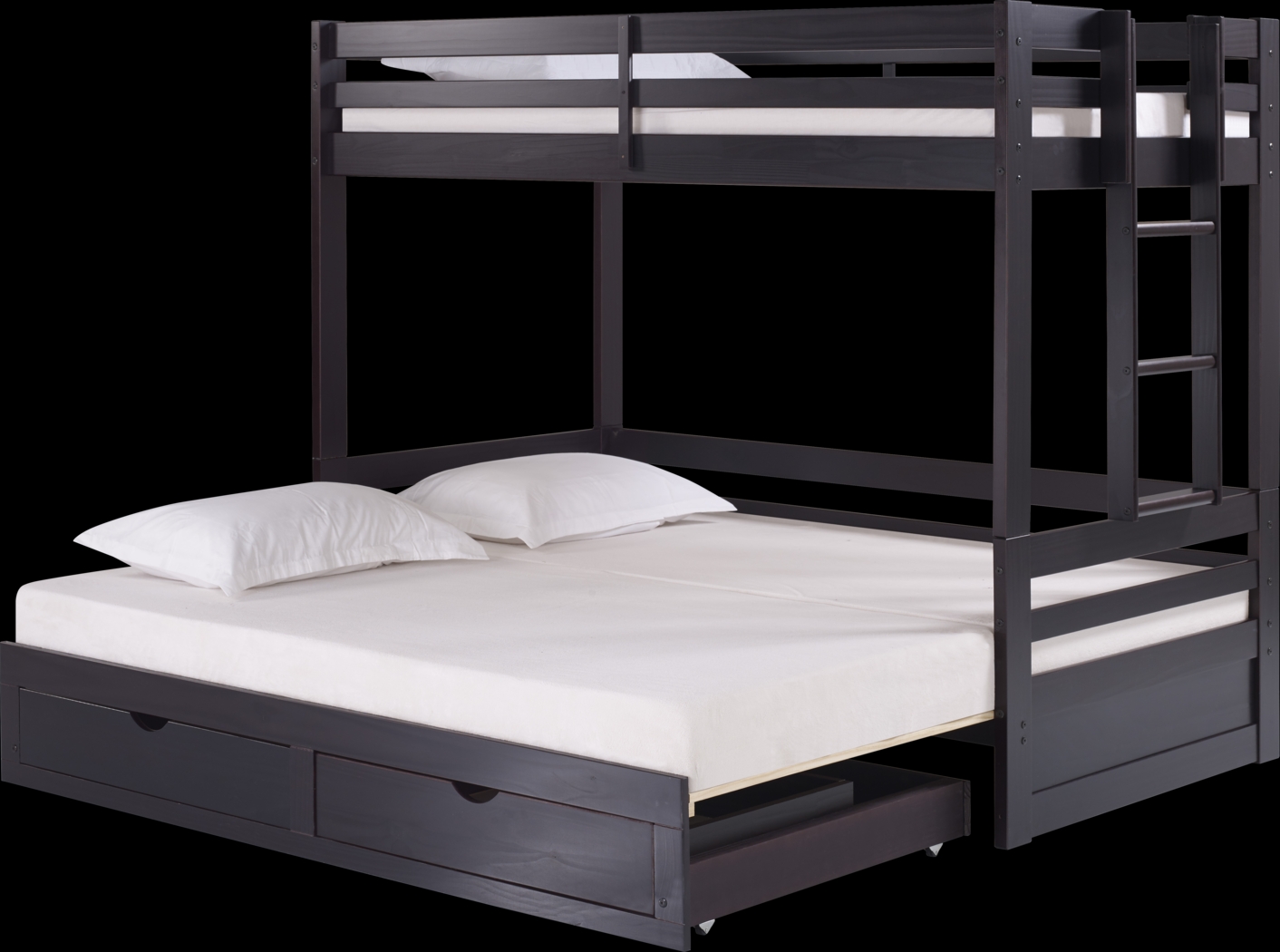 Kids Jariden Espresso Twin/Twin Extending Bunk Bed - Thumbnail - Image 2