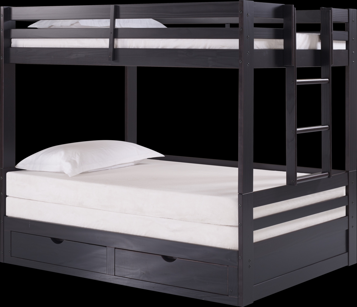 Kids Jariden Espresso Twin/Twin Extending Bunk Bed - Thumbnail - Image 1