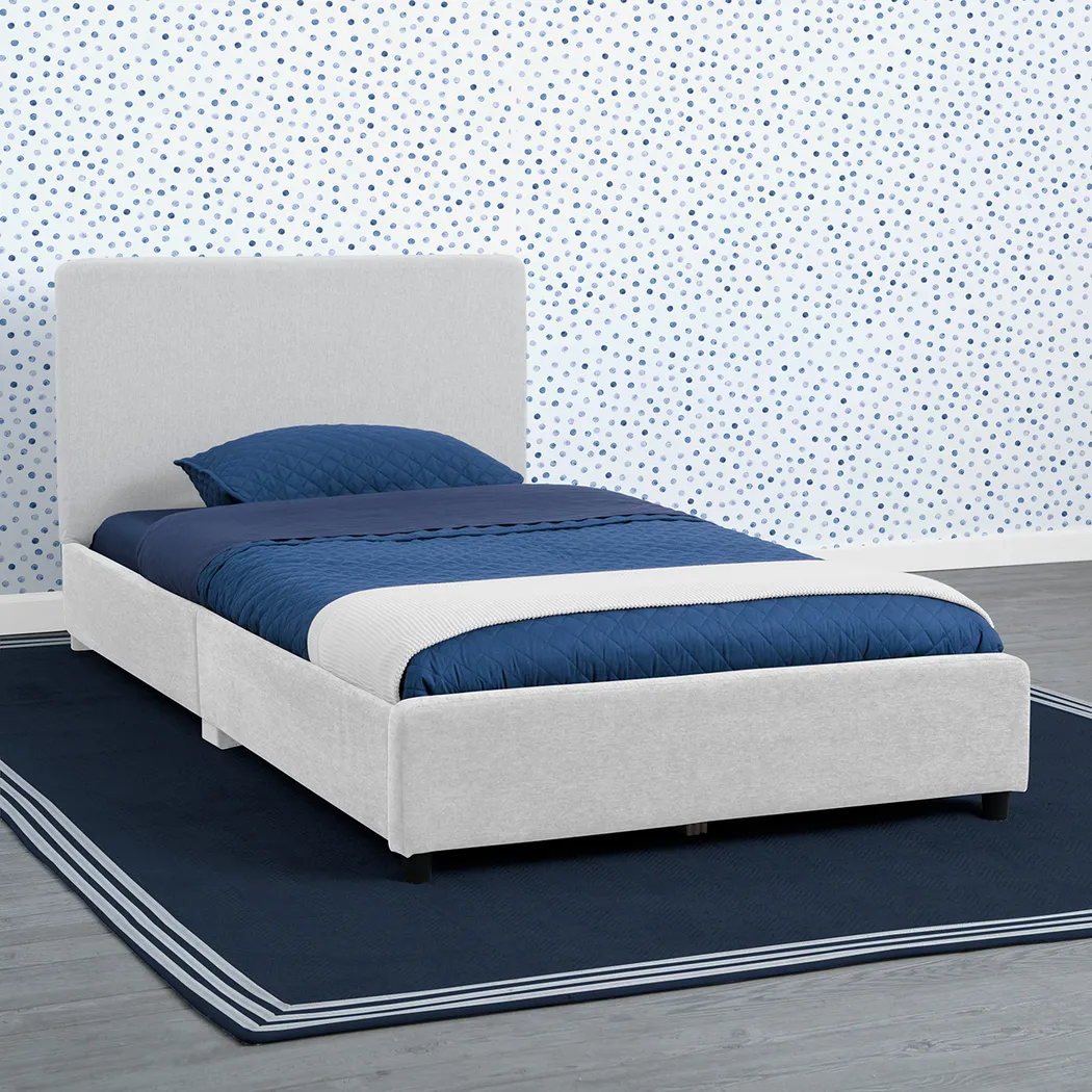 Kids Javoa I Gray Twin Bed - Thumbnail - Image 3