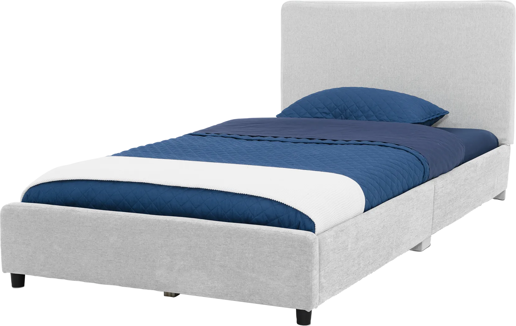 Kids Javoa I Gray Twin Bed - Thumbnail - Image 4